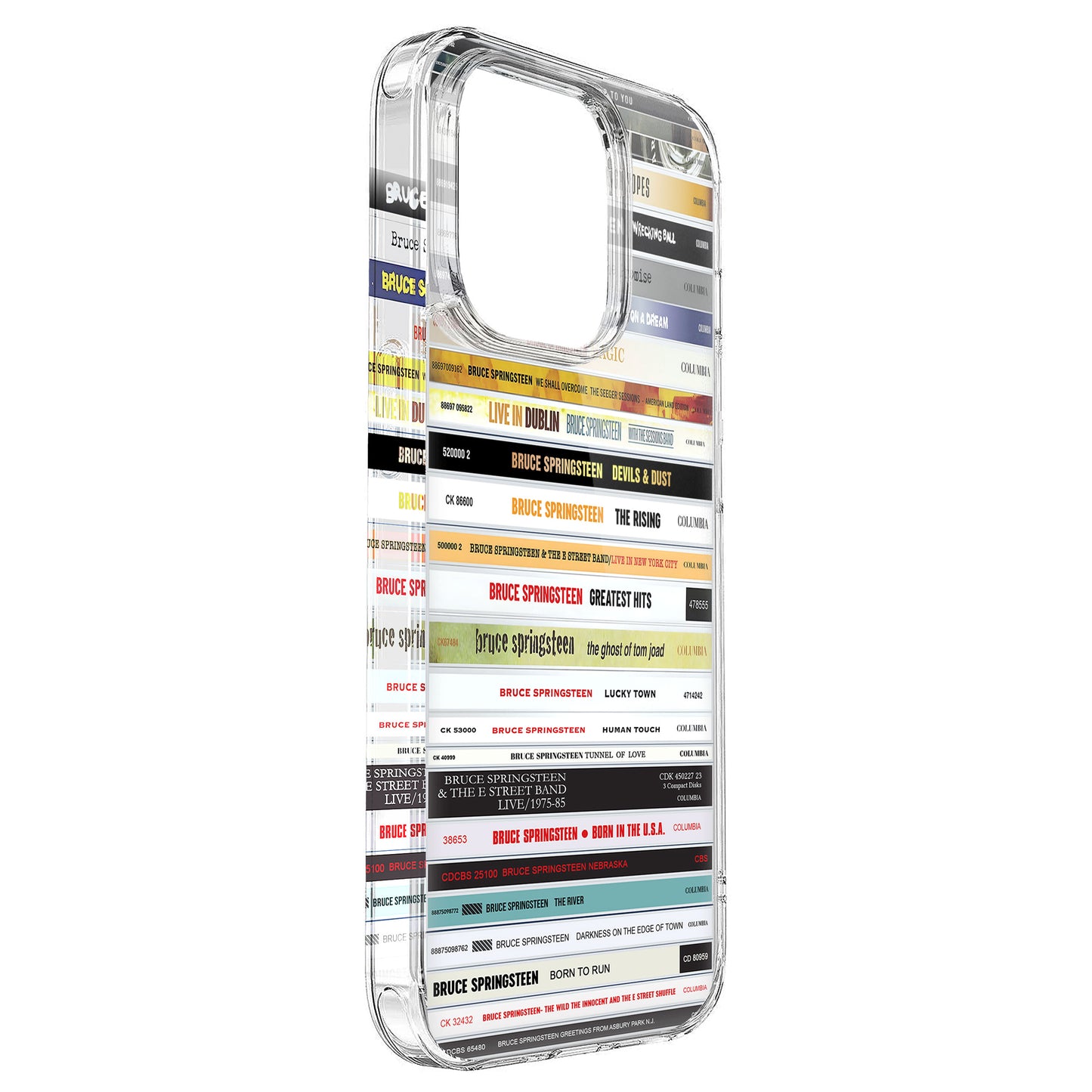 Bruce Springsteen Albums CD Collection Retro Phone Case