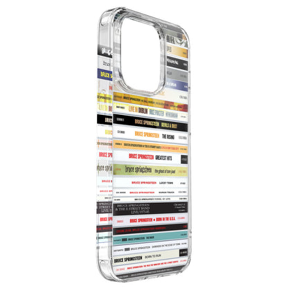 Bruce Springsteen Albums CD Collection Retro Phone Case