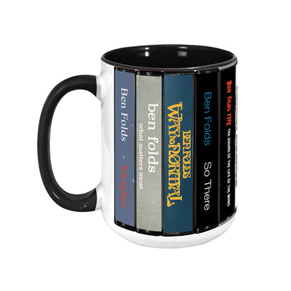 Ben Folds Albums Cassette Collection Retro Accent Mug