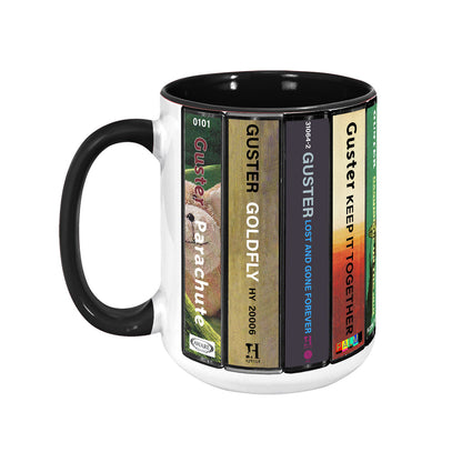 Guster Albums Cassette Collection Retro Accent Mug
