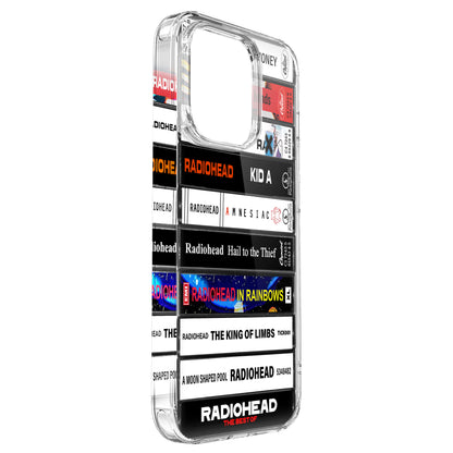 Radiohead Albums Cassette Collection Retro Phone Case