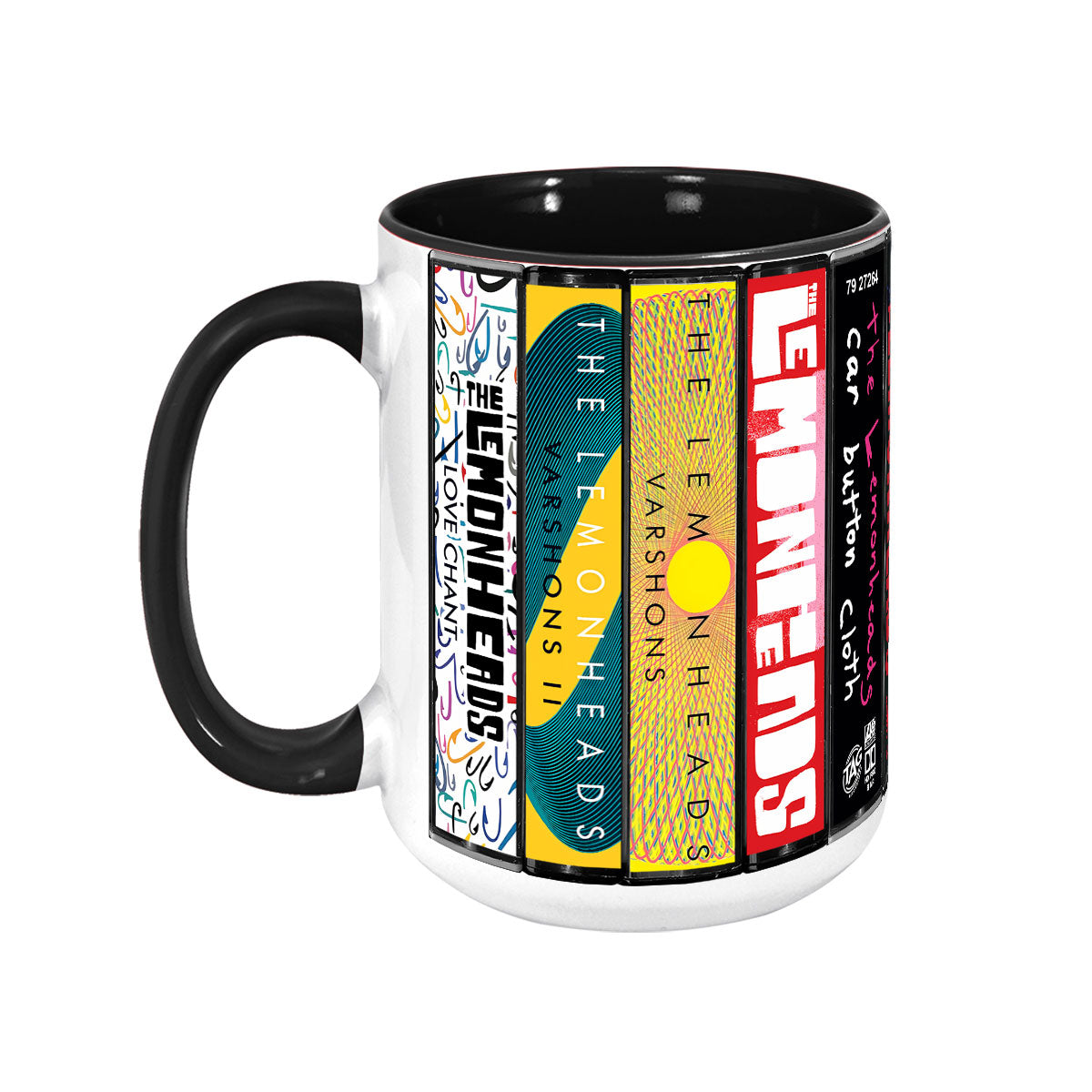 The Lemonheads Albums Cassette Collection Retro Accent Mug