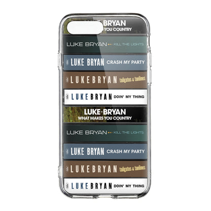 Luke Bryan Albums Cassette Collection Retro Phone Case