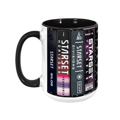 Starset Albums Cassette Collection Retro Accent Mug