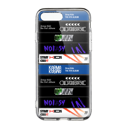 Stray Kids Albums Cassette Collection Retro Phone Case