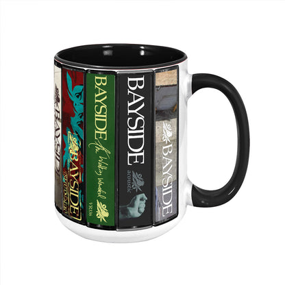 Bayside Albums Cassette Collection Retro Accent Mug