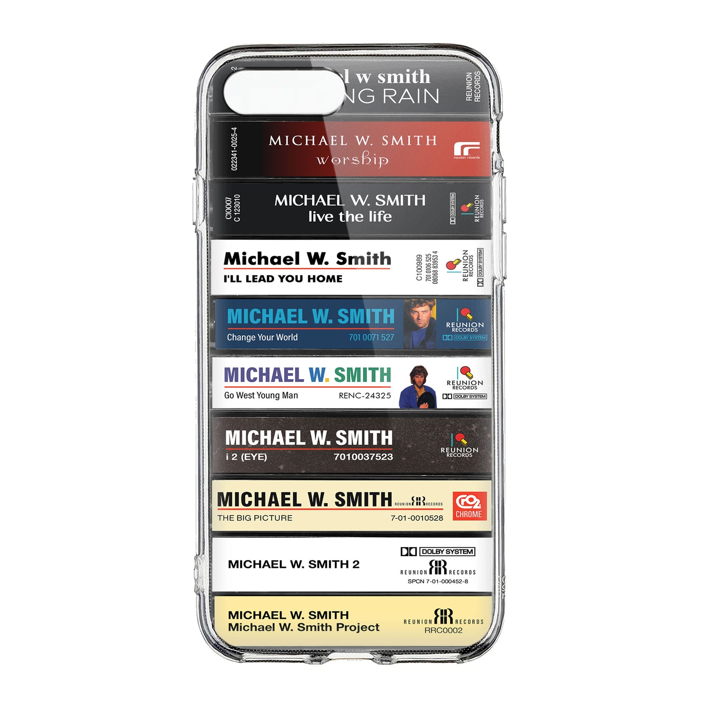 Michael W. Smith Albums Cassette Collection Retro Phone Case