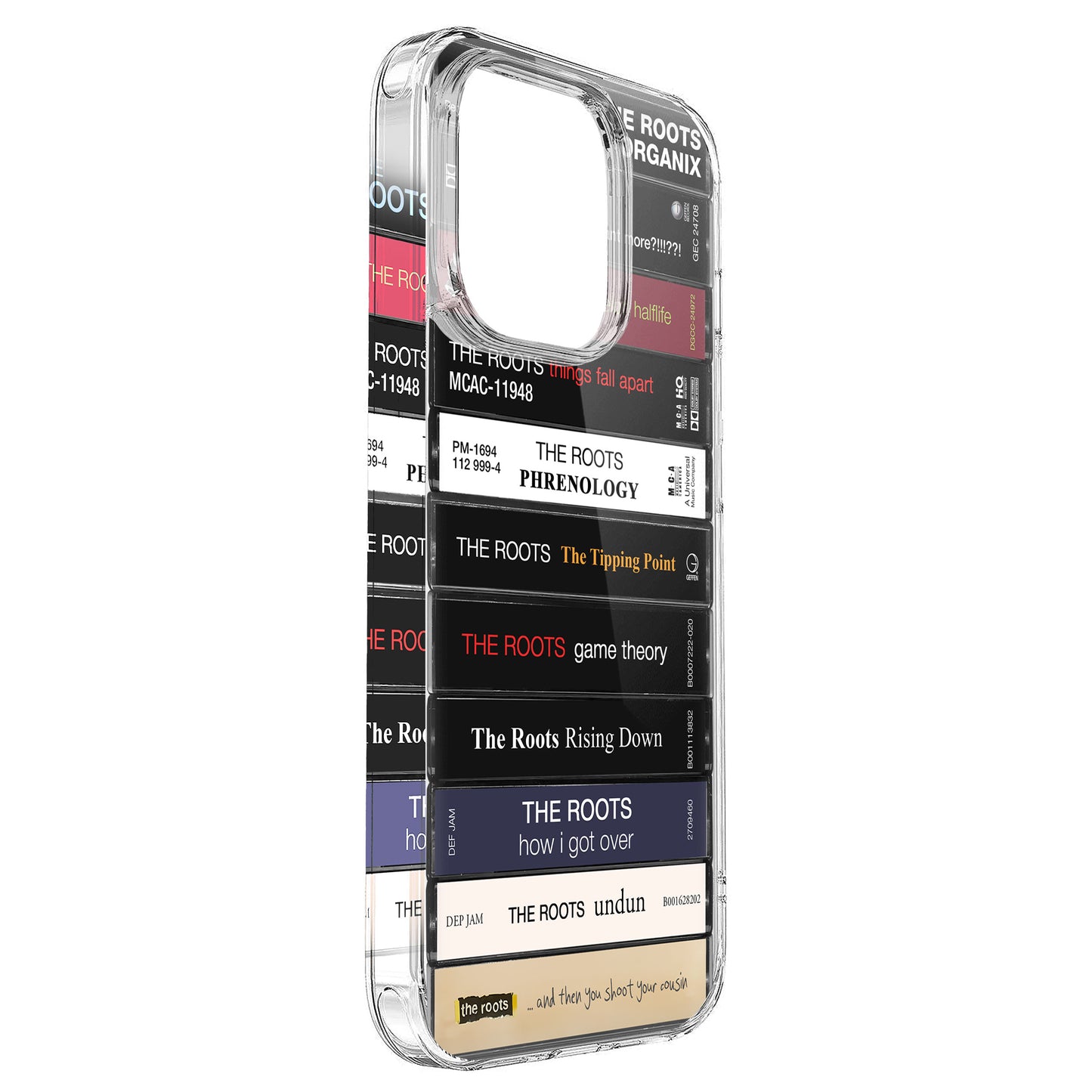 The Roots Albums Cassette Collection Retro Phone Case