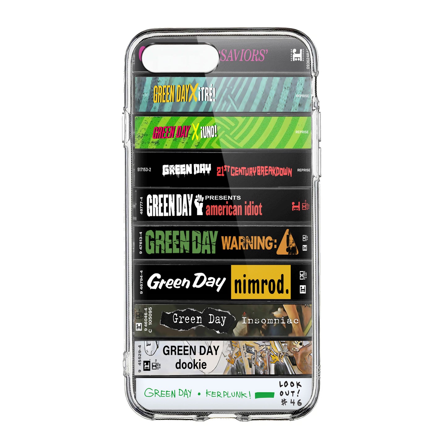 Green Day Albums Cassette Collection Retro MagSafe Phone Case