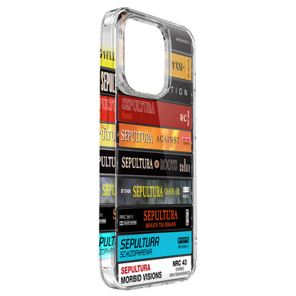Sepultura Albums Cassette Collection Retro Phone Case