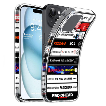 Radiohead Albums Cassette Collection Retro Phone Case