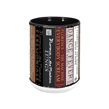 Florence and the Machine Albums Cassette Collection Retro Accent Mug