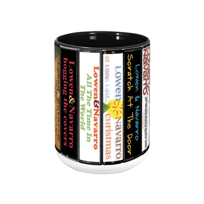 Lowen & Navarro Albums Cassette Collection Retro Accent Mug
