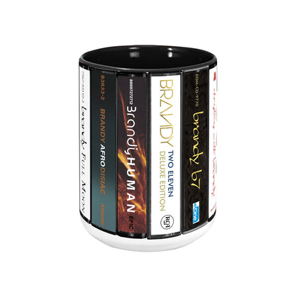 Brandy Norwood Albums Cassette Collection Retro Accent Mug