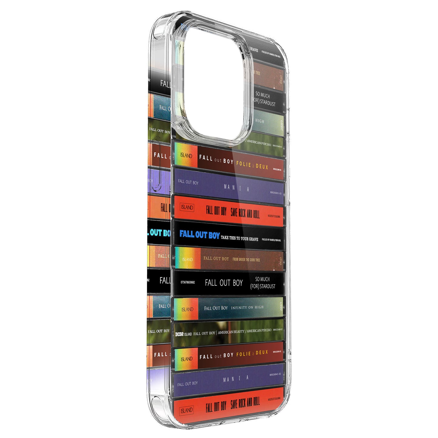 Fall Out Boy Albums Cassette Collection Retro Phone Case