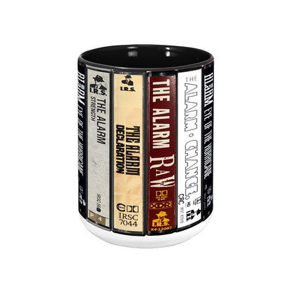 The Alarm Albums Cassette Collection Retro Accent Mug