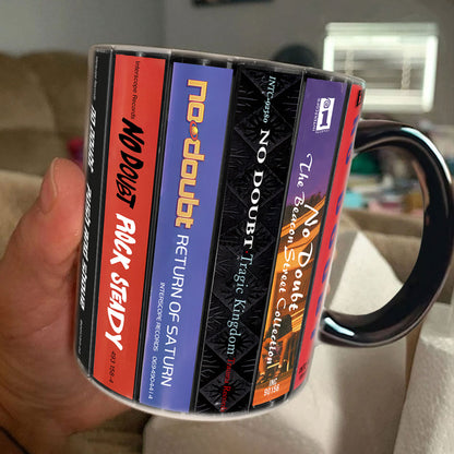 No Doubt Albums Cassette Collection Retro Accent Mug