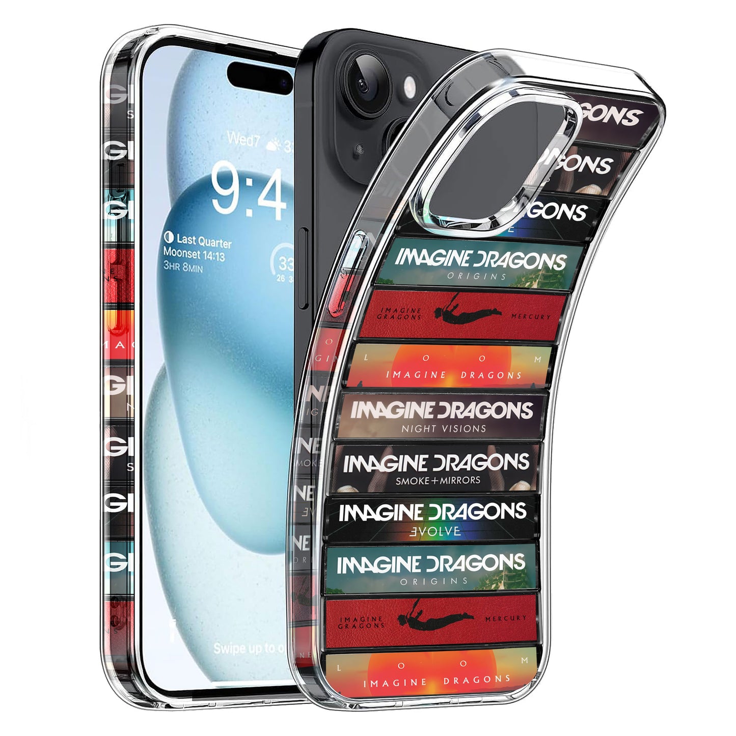 Imagine Dragons Albums Cassette Collection Retro Phone Case
