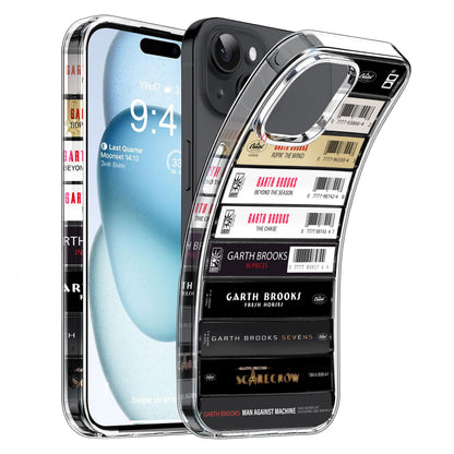 Garth Brooks Albums Cassette Collection Retro MagSafe Phone Case