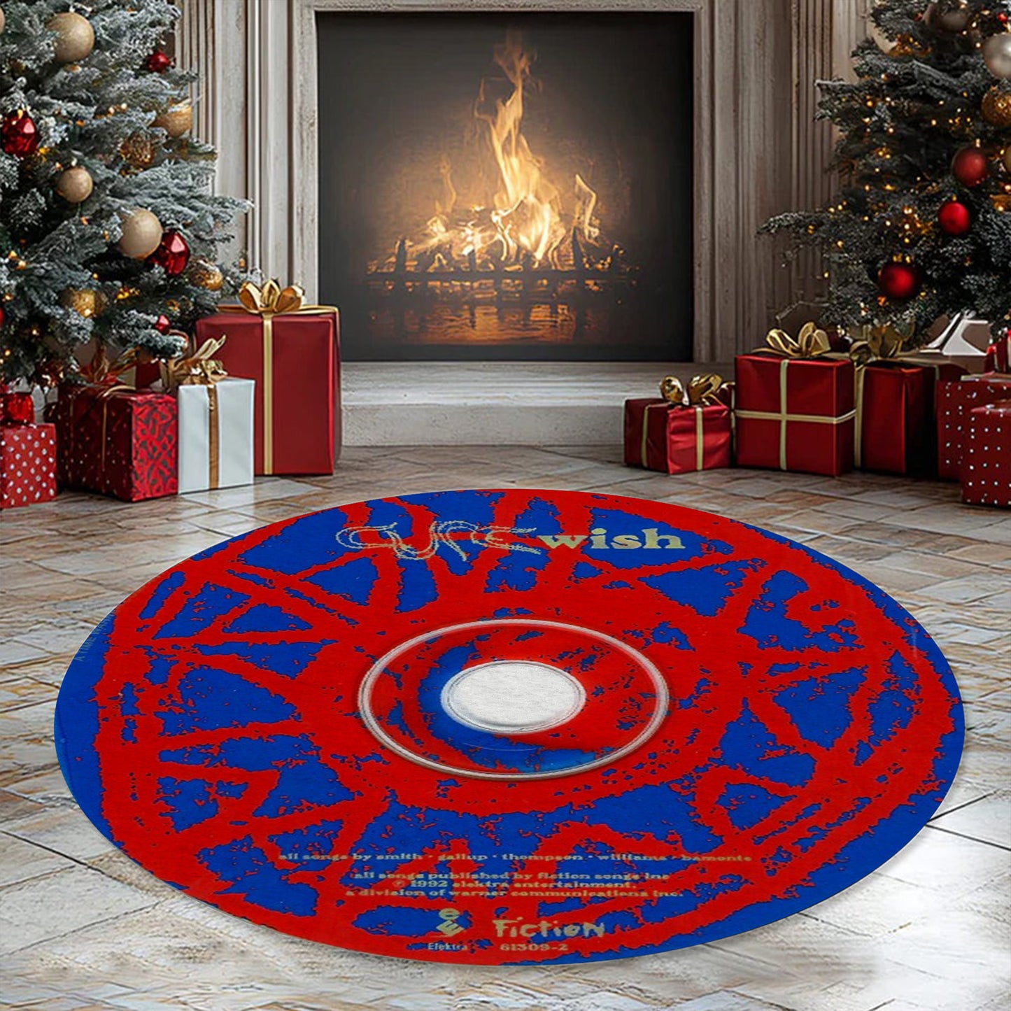 Custom Album Music CD Round Rug