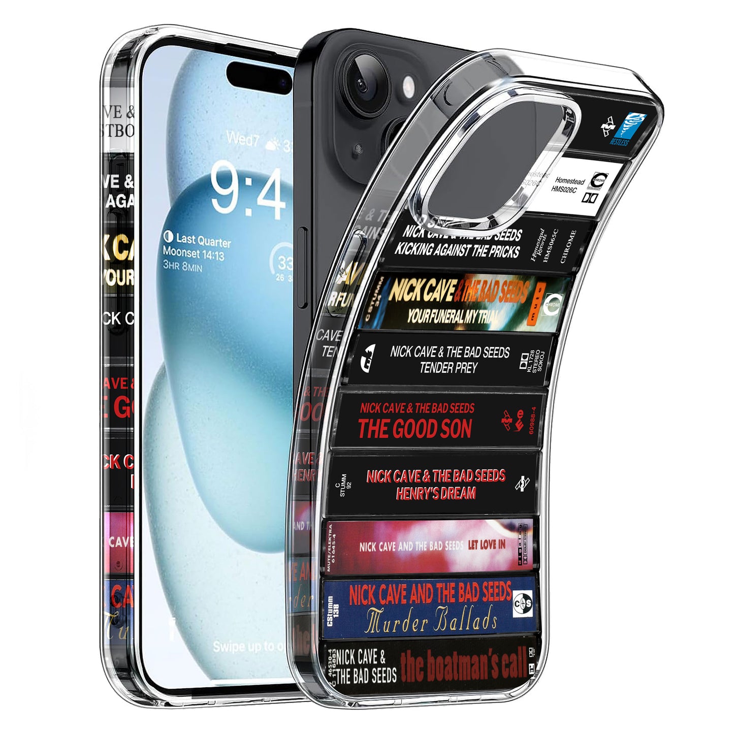 Nick Cave and the Bad Seeds Albums Cassette Collection Retro Phone Case