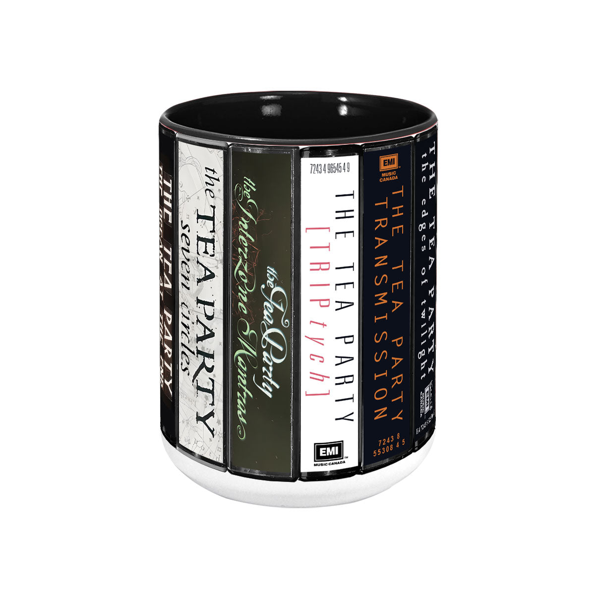 The Tea Party Albums Cassette Collection Retro Accent Mug
