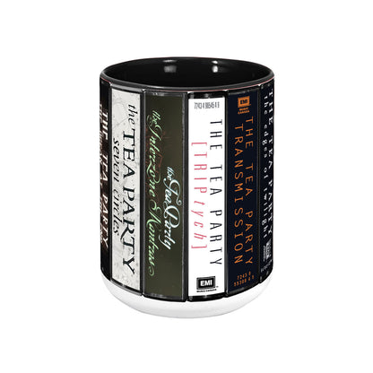 The Tea Party Albums Cassette Collection Retro Accent Mug