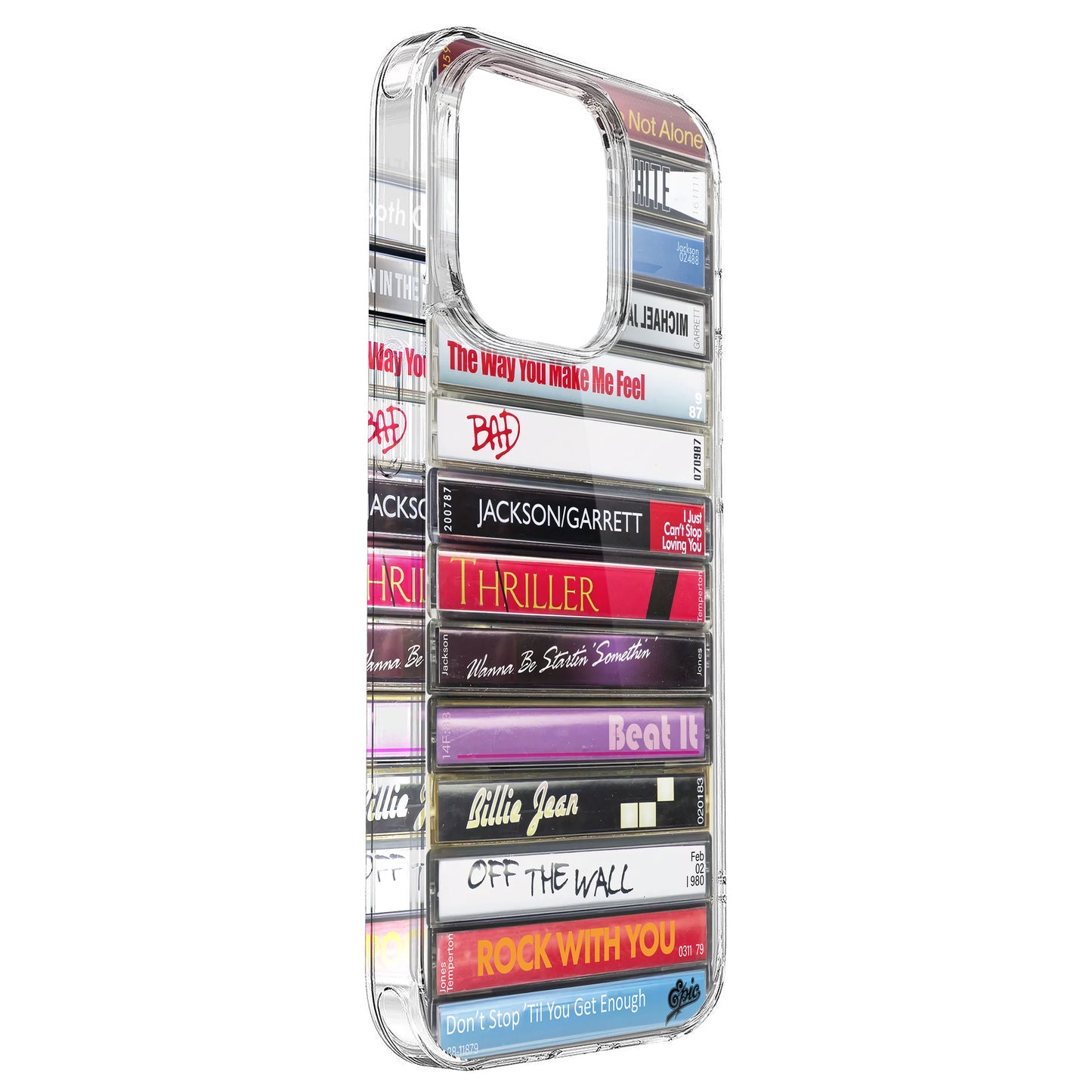 Michael Jackson Music Cassette Collection Retro Phone Case