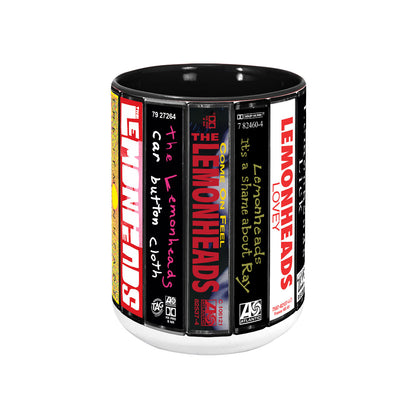 The Lemonheads Albums Cassette Collection Retro Accent Mug