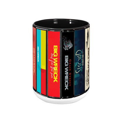 Big Wreck Albums Cassette Collection Retro Accent Mug