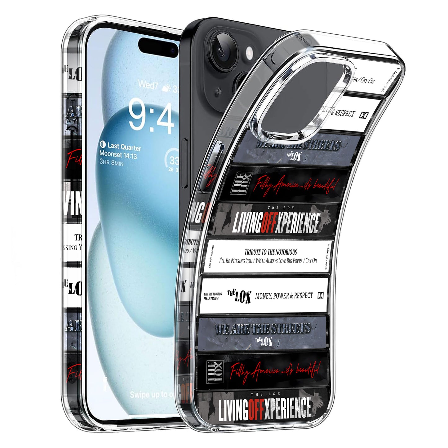 The Lox Albums Cassette Collection Retro Phone Case