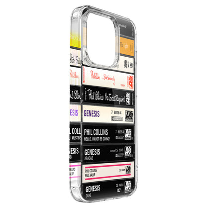 Phil Collins Albums Cassette Collection Retro Phone Case