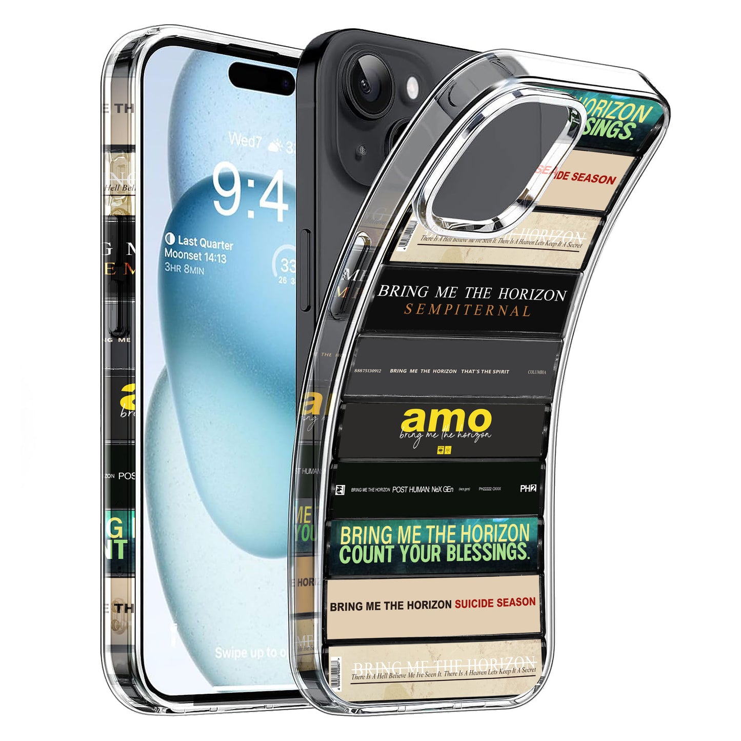 Bring Me the Horizon Albums Cassette Collection Retro Phone Case