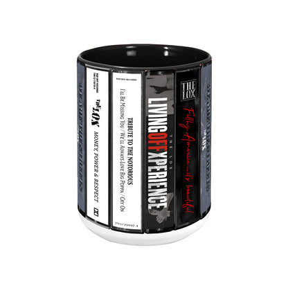 The Lox Albums Cassette Collection Retro Accent Mug