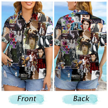 Rick Springfield Albums Covers Collage Unisex Hawaiian Shirt