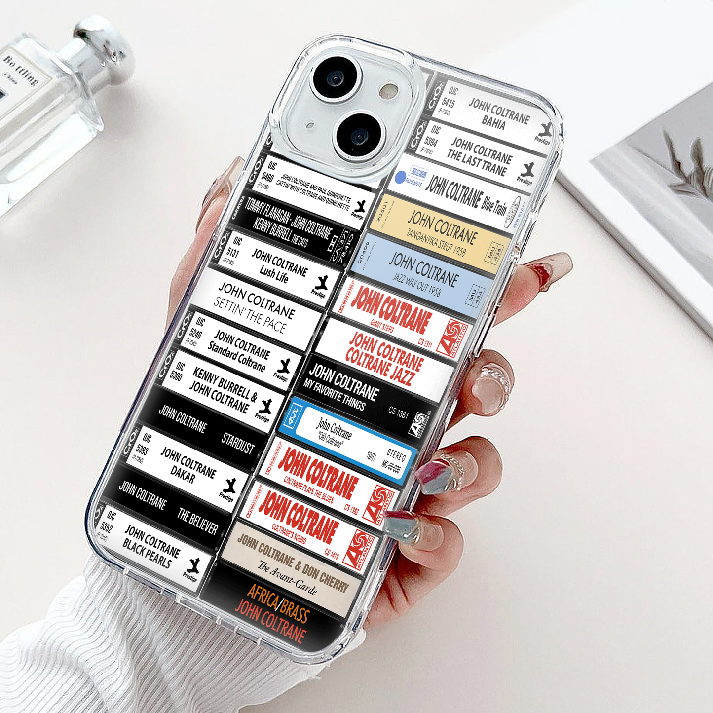 John Coltrane Albums Cassette Collection Retro Phone Case