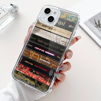 Lamb of God Albums Cassette Collection Retro Phone Case