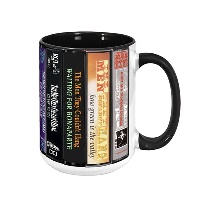 The Men They Couldn't Hang Albums Cassette Collection Retro Accent Mug