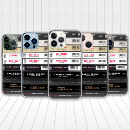 Garth Brooks Albums Cassette Collection Retro MagSafe Phone Case