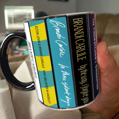 Brandi Carlile Albums Cassette Collection Retro Accent Mug