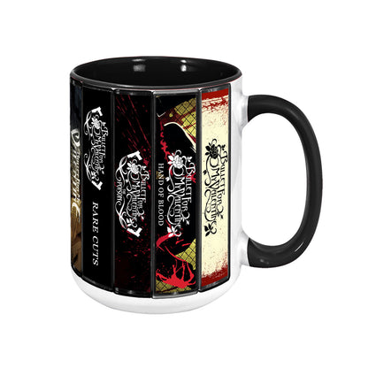 Bullet for My Valentine Albums Cassette Collection Retro Accent Mug