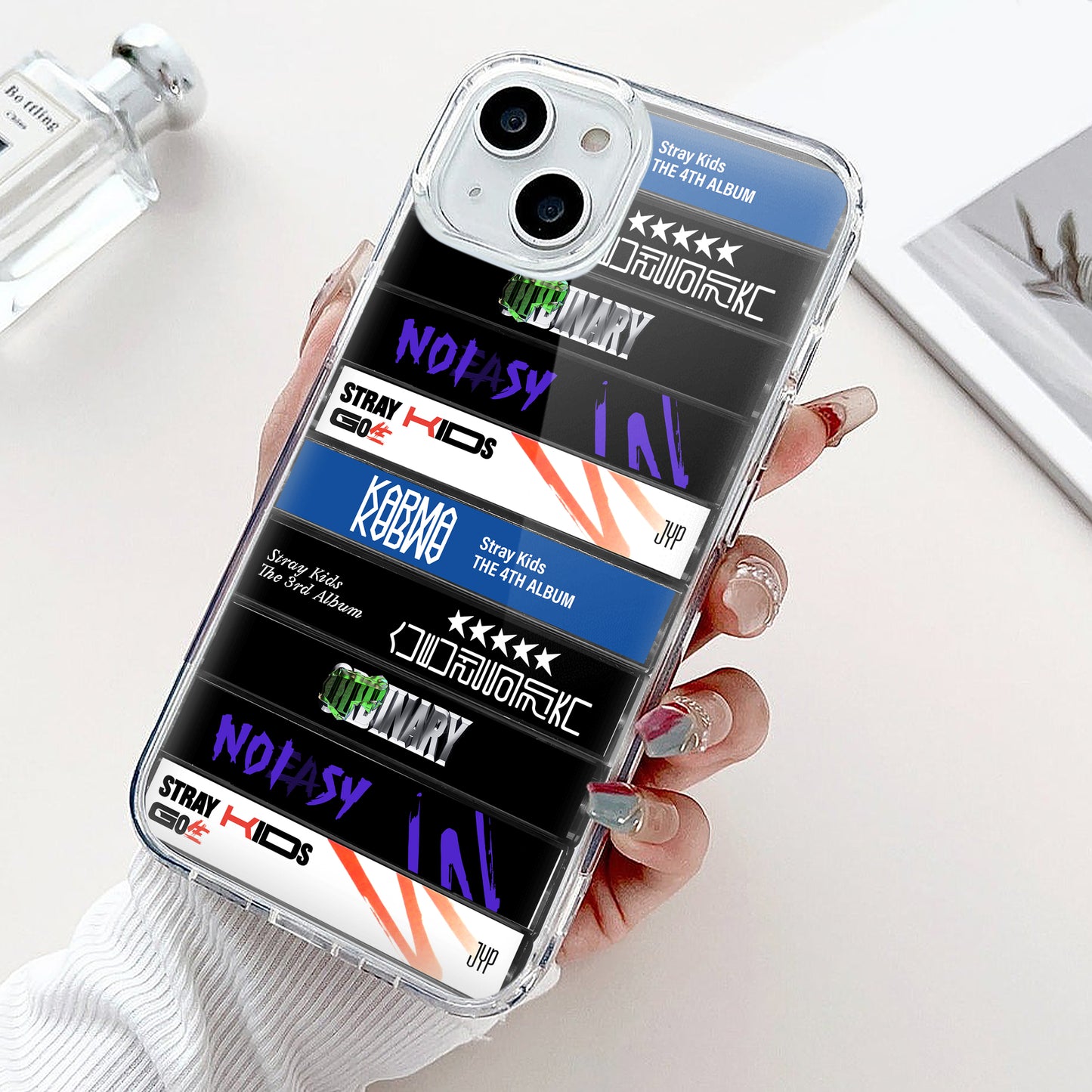 Stray Kids Albums Cassette Collection Retro Phone Case