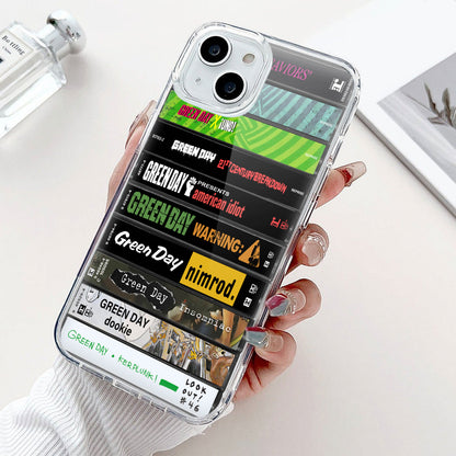 Green Day Albums Cassette Collection Retro MagSafe Phone Case