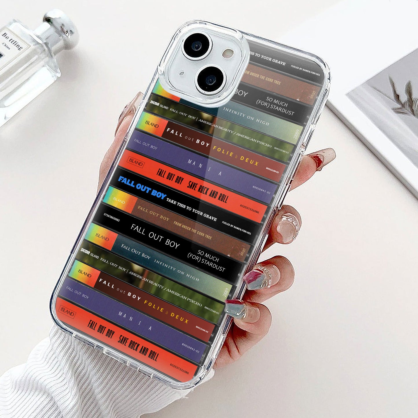 Fall Out Boy Albums Cassette Collection Retro Phone Case