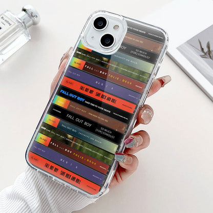 Fall Out Boy Albums Cassette Collection Retro Phone Case