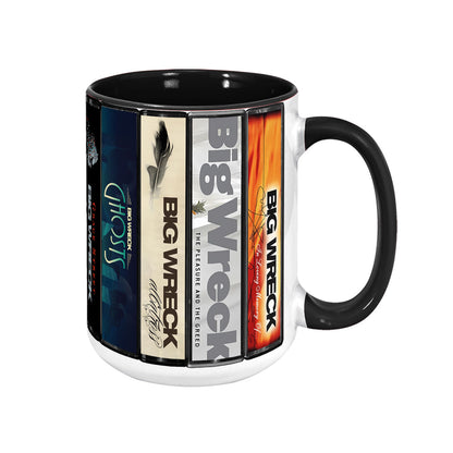 Big Wreck Albums Cassette Collection Retro Accent Mug