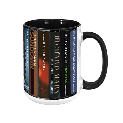 Richard Marx Albums Cassette Collection Retro Accent Mug