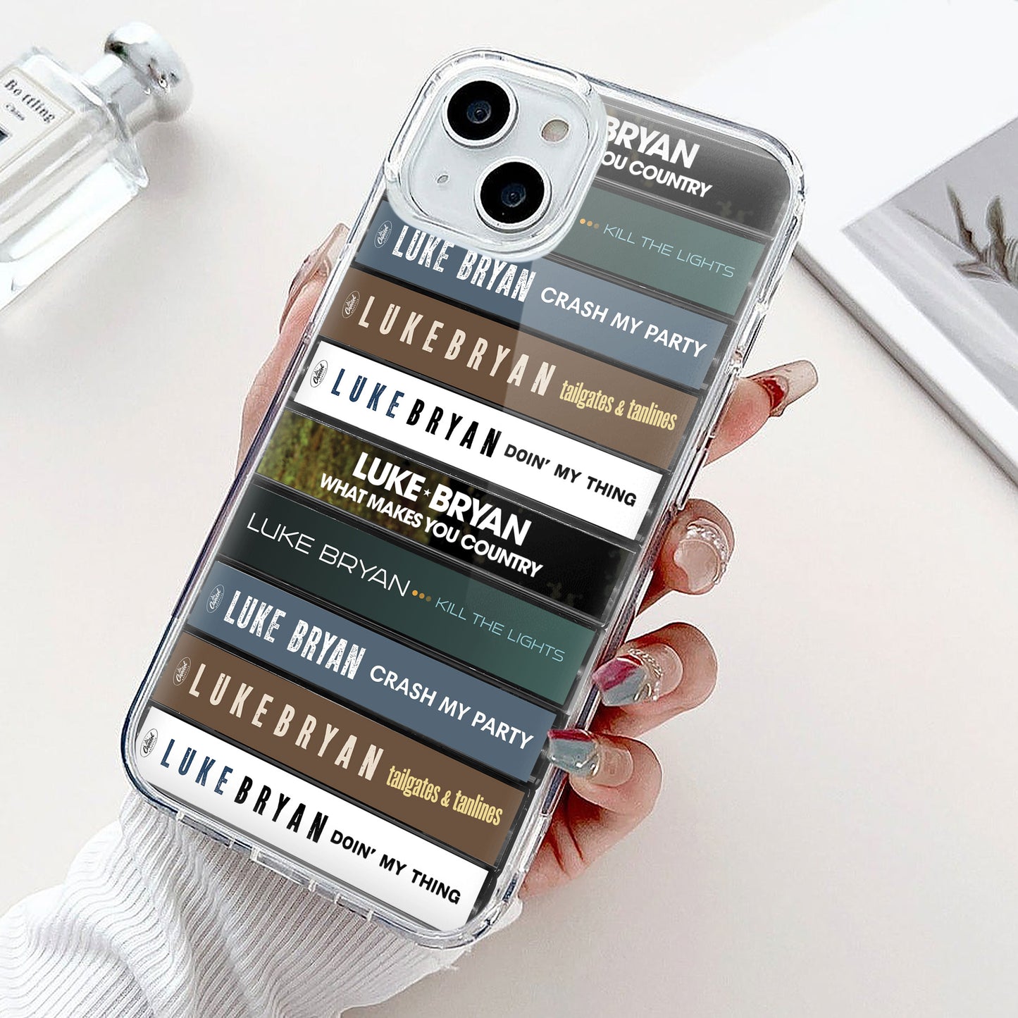 Luke Bryan Albums Cassette Collection Retro Phone Case