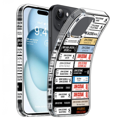 John Coltrane Albums Cassette Collection Retro Phone Case
