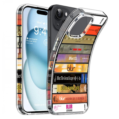 Blur Albums Cassette Collection Retro Phone Case
